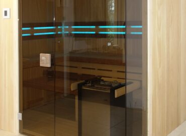 Sauna Modus: prosklený roh jí opravdu sluší
