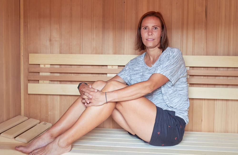 Tenistka Lucie Hradecká a její sauna Native