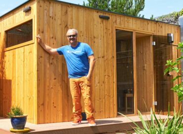 Sauna na zahradě je hlavně o soukromí a relaxaci, kdykoli chcete, říká Martin Zounar