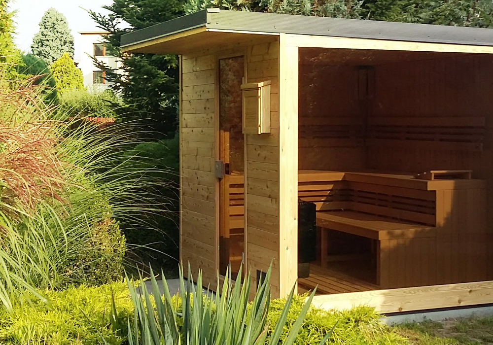 Venkovní sauna je krásná ozdoba vaší zahrady