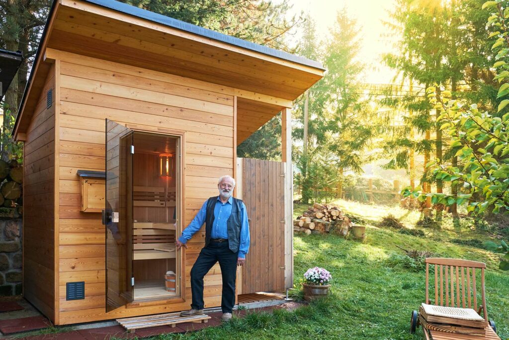 Venkovní sauna Native je sen každého chalupáře – hudební skladatel Jaroslav Krček