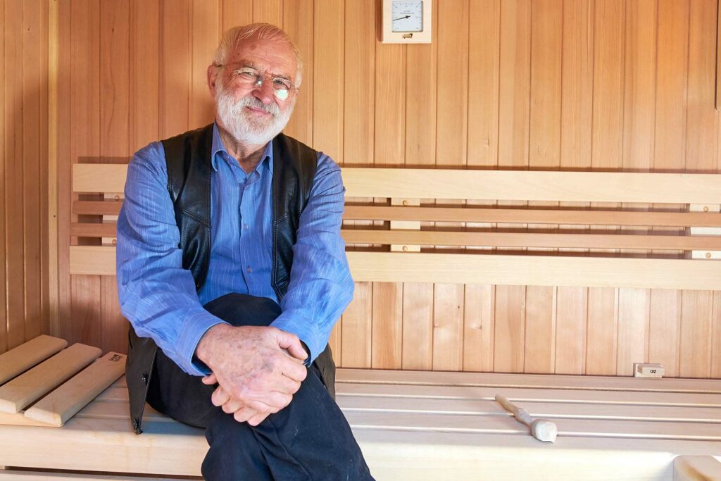 Venkovní sauna Native je sen každého chalupáře – hudební skladatel Jaroslav Krček