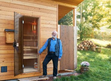 Skladatel Jaroslav Krček: venkovní sauna je sen každého chalupáře