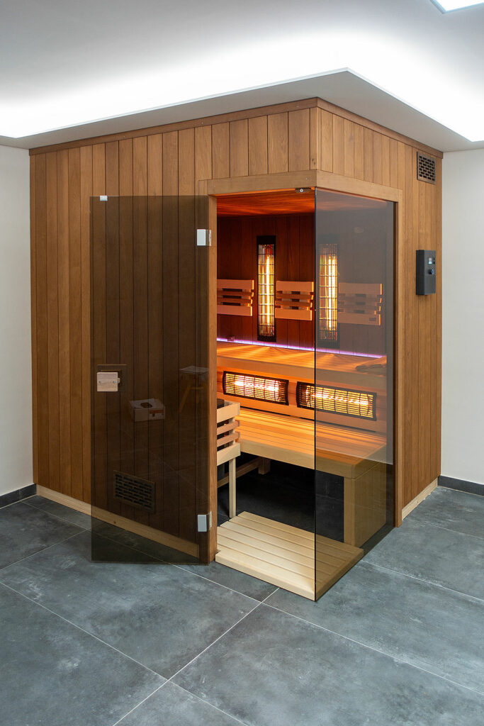 Privátní sauna Native se 3 zážitky v jedné kabině