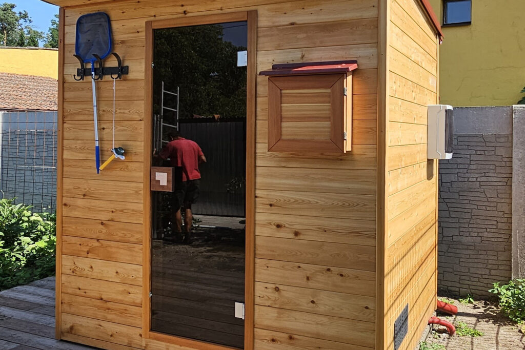 Venkovní sauna Native
