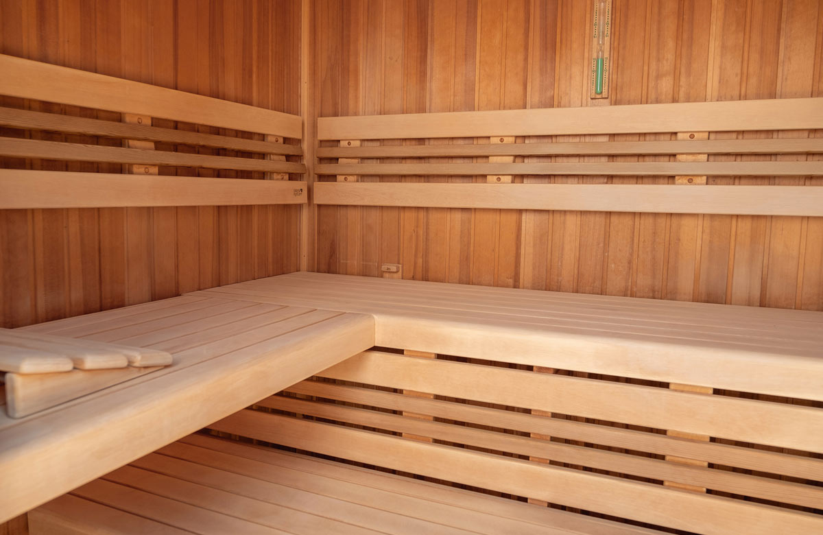 Renovace sauny u p. Lumíra Olšovského