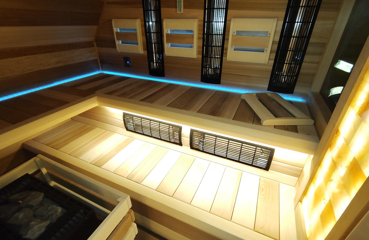 Kombinovaná sauna je nejlepší investice do vašeho zdraví