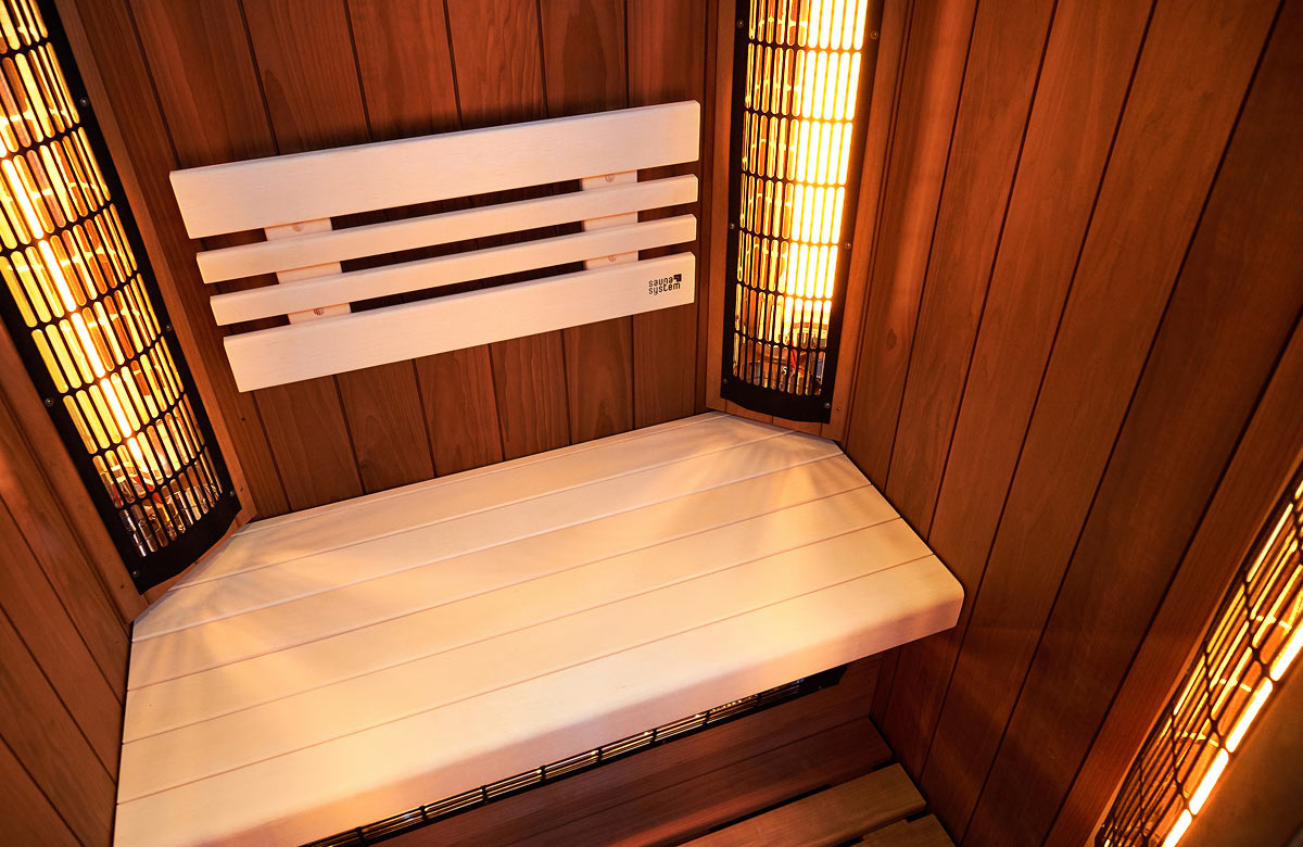 Infrasauna je skvělý doplněk péče o zdraví a tělo