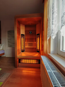 Ložnice: infrasauna pro chvíle klidu