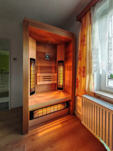 Ložnice: infrasauna pro chvíle klidu